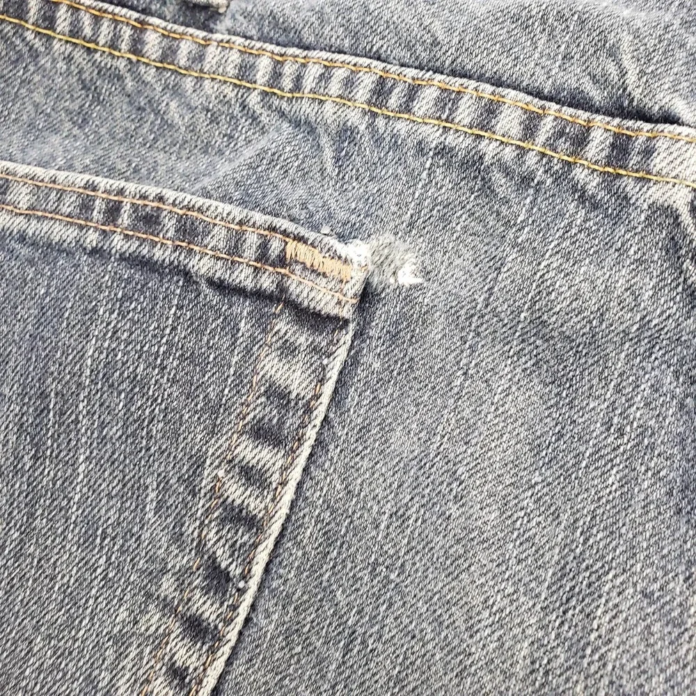 Wrangler Jeans Mens‎ 38x34 Blue Regular Straight Denim Cowboy Logo Mid Rise